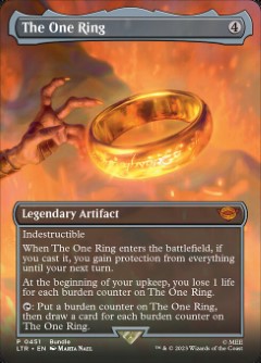 The One Ring The Lord of the Rings- Tales of Middle-earth Scene Frame